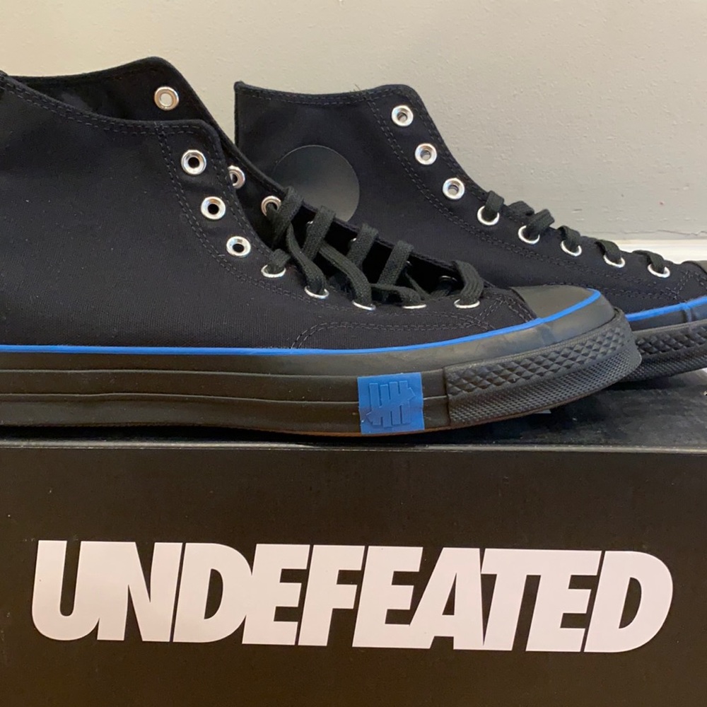 Converse X Undefeated Chuck 70 HI Black sneaker